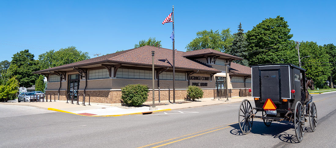 LaGrange County Public Library in Topeka, Indiana