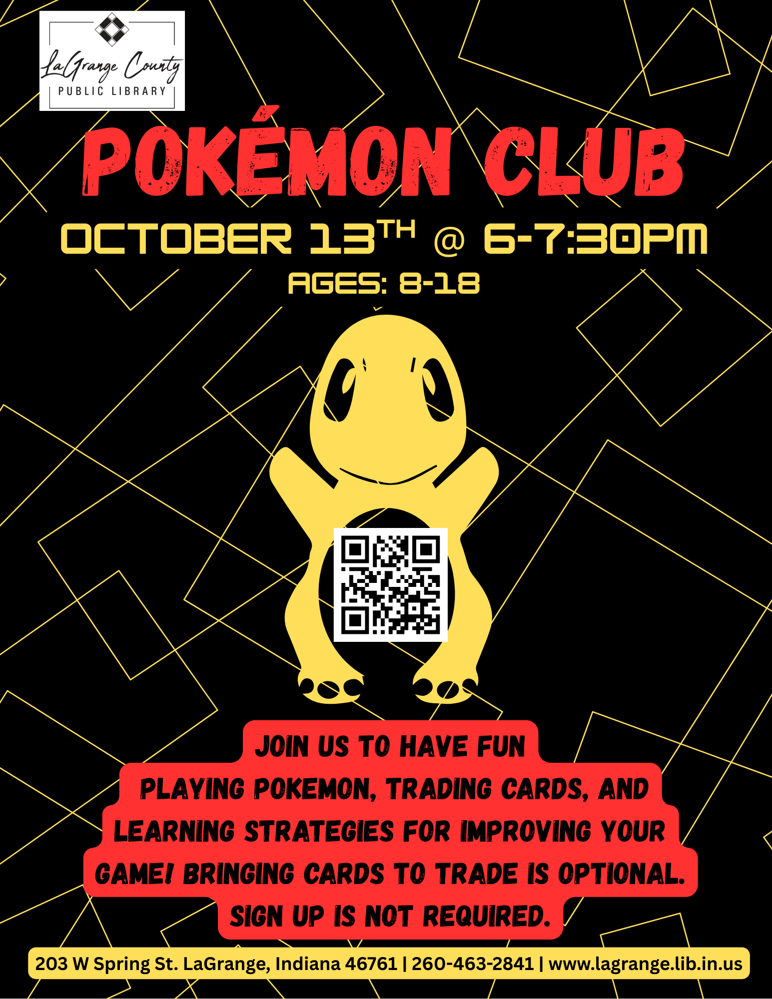 Pokémon Club october