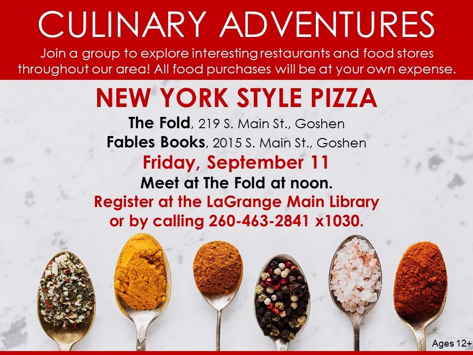 Culinary Adventure: New York Style Pizza